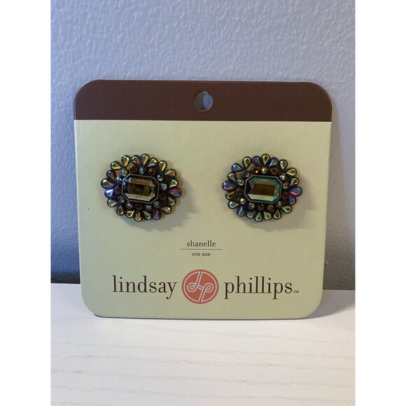 NEW Lindsay Phillips Crocs Interchangeable Shoe Snaps Charms Gem Shanelle New - Picture 2 of 4